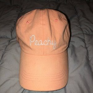 Peachy hat